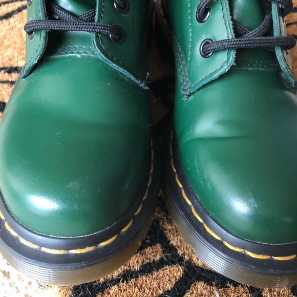 Green Dr Martens Boots - Picture 3 of 8